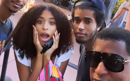 Babyface is doting father of three.